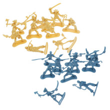 100 Pieces Pirate Soldiers Miniature Figures for Sand Table Decoration, Versatile for Cosplay, Halloween, and Creative Micro Landscapes
