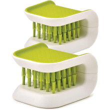 Effortless CutleryCare: DualBristles & NonSlipGrip for a Safe, Thorough Clean