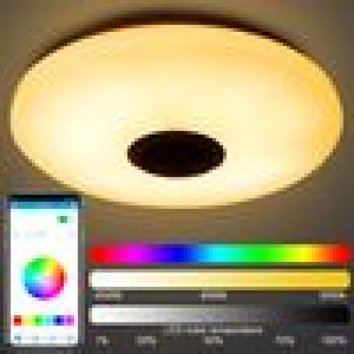 Εντοιχιζόμενη βάση LED Rgbw με αλλαγή χρώματος, έλεγχος εφαρμογής μέσω 'I-Lamp' ή 'Ilink', 2