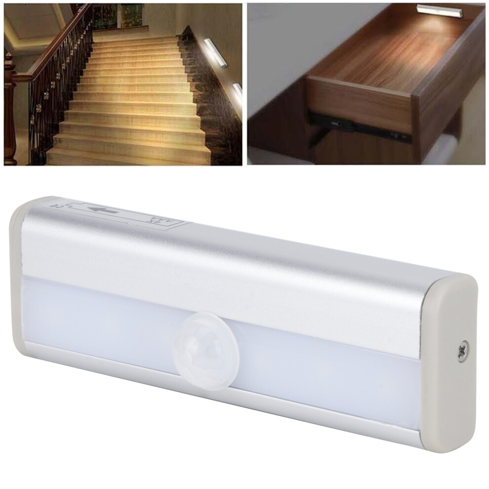 Led Motion Sensor Light, Wireless Closet Light With Infrared Technology Warm Light Energy Saving Motion Activated Lighting Solution, Magnetic 9128293360746