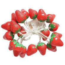 Multi Function Decor with Customizable and Bendable Design, LED Fairy Lights 20LEDs Fruit String Lights Featuring Battery Powered Warm White String