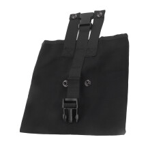 Outdoor Foraging Tasche Oxford-Stoff Fruchtpflücken Bauchtasche Schwarz