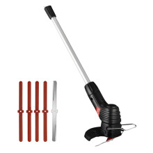 Cordless String Trimmer for Garden Use, Battery Powered Weed Eater with Telescopic Shaft and Rechargeable Grass Trimmer Technology, Lightweight Lawn E