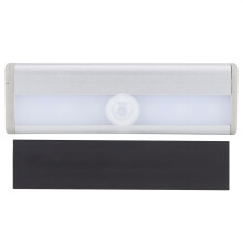 Energiebesparende bewegingssensorlamp, draadloze kastlamp met USB-oplaadfunctie en magnetische bevestiging. Breed toepassingsgebied: