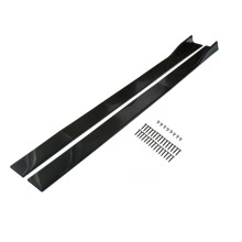 Splitter Winglet For BMW Mercedes VW Peugeot Seat Leon 2M Side Skirt Splitters Lip Exterior Trim Winglet