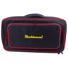 Large Capacity Guitar Pedal Board Case with Extra Pockets, 600D Oxford Cloth, NonSlip Handle