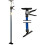 Mounting support from 115290 cm, 30 kg load capacity, telescopic ceiling support, onehanded operation, blue (1) 5