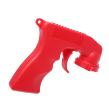 Manual Paint Sprayer Handle 4Piece Set Lightweight Car Wheel Painting Tool For Vehicle Coating Red