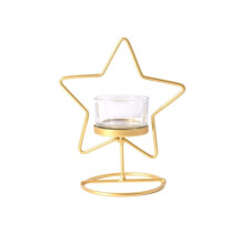 Candle Holder Christmas Tree Iron Candle Holder Tea Light Candlestick Holder Wedding Desk Decor Color A