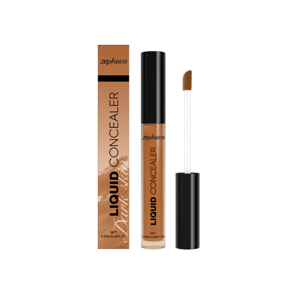 (Dark skin color) Zephoco liquid concealer series, natural makeup effect, light and docile, skin tone modification, oil control
