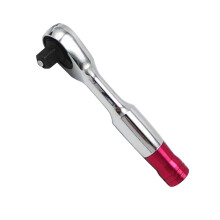 1/4 Inch Ratchet Wrench 85mm Compact Socket Tool for Mechanics Car  with 72Tooth Precision