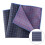 Elegant Square Handkerchief with Jacquards Pattern Pocket-FJ003 1