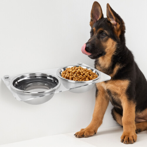 Hängende Hunde-Futterspender, Wandhalterung, Katzenfutter, 1