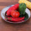 Round Plate Fruit Steak Snacks Tray Essential for Cooking-24cm 7