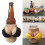 Removable Bikinis Wine Bottle Cover Sweater Wine Bottle-Pink 3