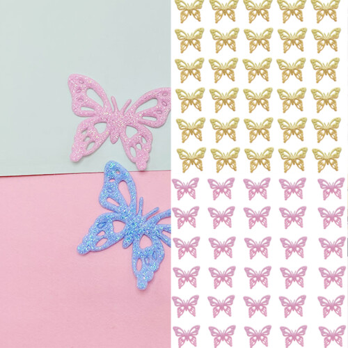 Niedliche Schmetterlings-Patches, Haipin,-goldener S-Code 2