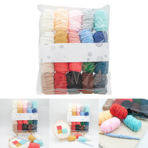 Soft Wools Yarn for Knitting Crocheting Crafts, Sweater, Blankets 1