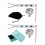 Paw Pattern Ashes Locket Glistening Crystal Pendants-Style 2 2