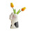 Pots de fleurs de mode de vase d'affichage en forme de-orange 3