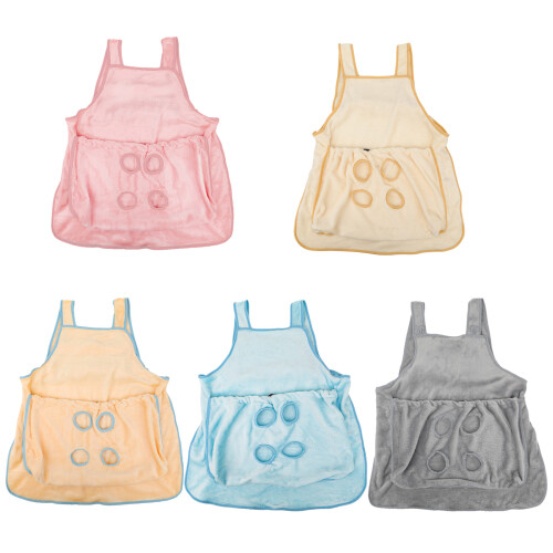 Cats Sleeping Aprons with Pocket for Holding Cats for-Blue 2