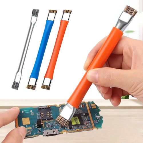 Double Headed Brush Motherboards Electronic BGA Weldings-Blue 2