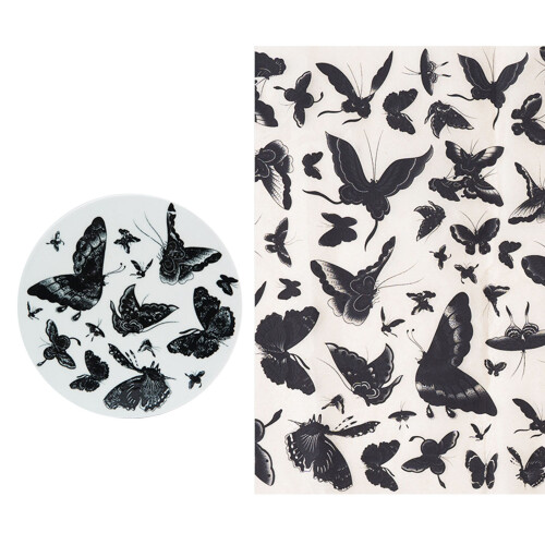 Ceramic Decals Pottery Ceramic Clay Transfer Paper-butterfly 2