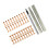 Leather Rivets Fasteners with 3.50MM Hole Punching Tool-Type D 1