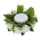 Bouquets de fleurs d'arrangement de boule de fleur-Blanc 1