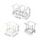 Disposable Paper Cup Storage Rack Shelf Convenient Water Cup-2 4