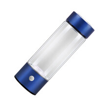 Handige waterglazen van 420 ml, waterstofwaterflessen,-Blauw