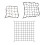 Growing Tent Net Plant Support Net with Hook Scrog Net-40x40cm 2