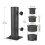 Base de support de parasol de Patio, pour Table d'extérieur, 3