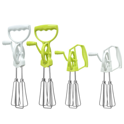 Practical Side Handle Food Whiskd Practical and Easy to-White S 2