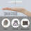 Multipurpose Electronics Cleaner with Flocking Sponge, Portable Convenient for Travel Cleaning Kits 2