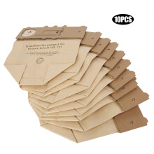 Saco de filtro para aspirador de pó Vorwerk Kobold, substituição de sacos de pó com papel de alta microfiltração, compatível com Vorwerk
