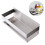 Strong Magnet Organizer, Floating Shelves For Refrigerator, Wall-mounted Rustproof Steel Material, Space-saving Storage Solution, Guardrail Design 1