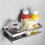 Strong Magnet Organizer, Floating Shelves For Refrigerator, Wall-mounted Rustproof Steel Material, Space-saving Storage Solution, Guardrail Design 3