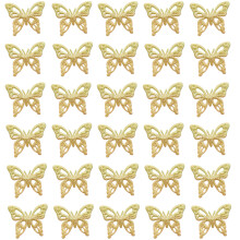 Artisanat paillettes papillon pour patchs pince à -code S doré