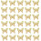 Ambachten Handgemaakte Vlinder Mooie Glittered-gouden S-code 1