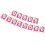 Creative Celebration Pennants Tie Dyes Theme Decorations 1