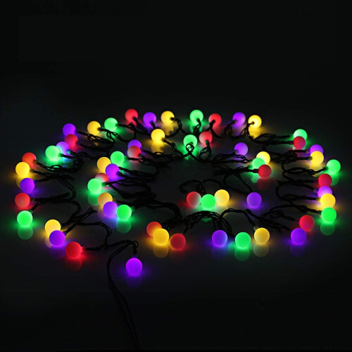 Garden Decoration With Battery Operated String Lights, Efficient Absorption Conversion, Flexible Wire For Customizable Patterns, Multicolor (10M) 1