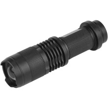Zoombare Infrarot-Taschenlampe mit 365-nm-UV-Emission, leicht zu transportieren und wasserdicht, mit rutschfestem Griff für Echtheitsprüfungen und
