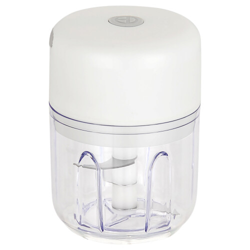 Easy to Use Electric Chopper Food Processor Convenient-White