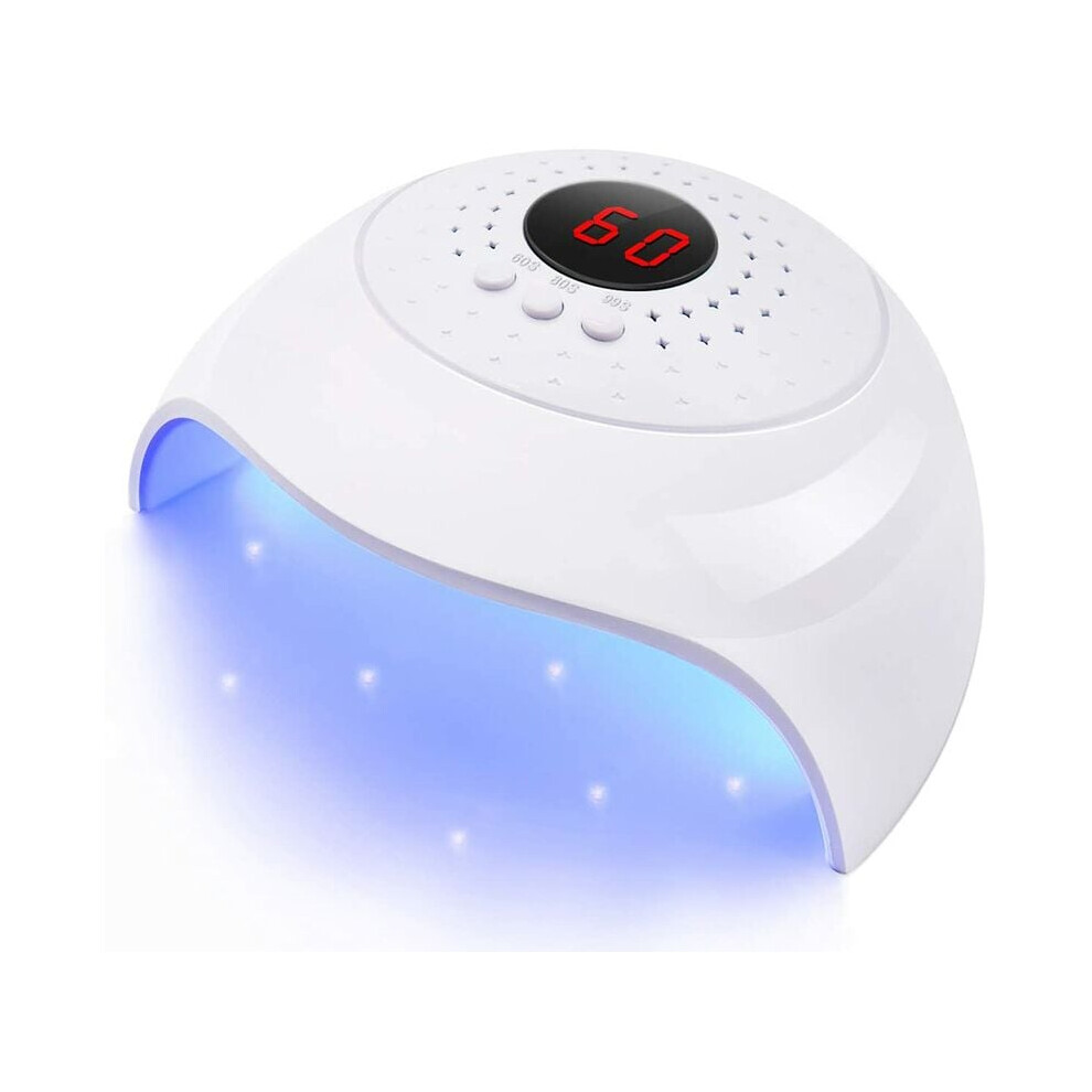 Cure all GELS with Ease, UV LED Nail Lamp for Versatile Nail Art & Salon-Quality Results, Perfect for Home DIY Nails