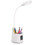 Eye-caring Desk Lamp with High-definition Screen, Timer Function, Color Changing Base, Mobile Phone Stand, 3 Lighting Modes, for Students, Home 1