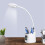Eye-caring Desk Lamp with High-definition Screen, Timer Function, Color Changing Base, Mobile Phone Stand, 3 Lighting Modes, for Students, Home 2