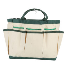 Elegantes Gartenwerkzeug-Set, ideal für die Zimmerpflanzenpflege, tragbare Gartentasche mit großem Fassungsvermögen und 9 Aufbewahrungstaschen