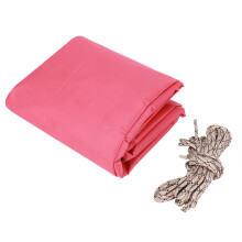 Cooling Effect Breathable Waterproof Polyester Cover UV Resistant Tear Resistance Weatherproof Outdoor Hot Tub Protection Privacy Safety Folding Easy