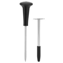 Outil de massage ergonomique, garantie de 12 mois, accessoires de cuisine pour thérapeutes professionnels, acier inoxydable durable avec poignée