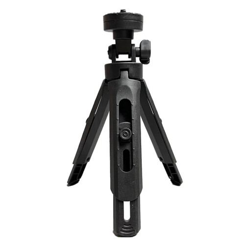 Singlelegged tripod projector stand with 1/4 screw mount, black
